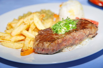 juicy steak
