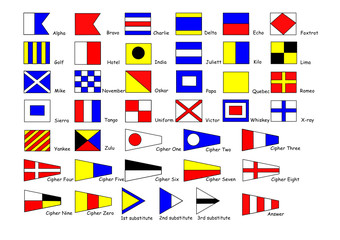 International signal-flags