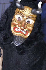 Teufelsmaske in der Alemannischen Fasnet