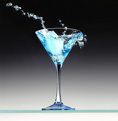 cocktail bleu