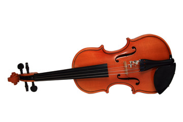Fototapeta premium Skrzypce na białym tle. Rozmiar 1/16