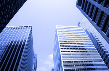 Fototapeta na wymiar Nowy Jork wysokich budynków miasta