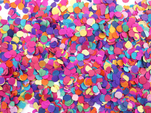 fond de confettis