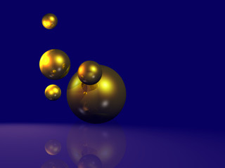 Goldene Kugeln
