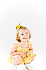 Naklejka premium Child