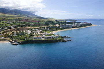 Maui coastline.