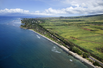 Fototapeta na wymiar Maui coastline.