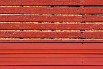 Red Old/New Corncrib