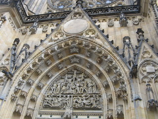Prague Cathedral of Saint Vitus - Gothic Portal