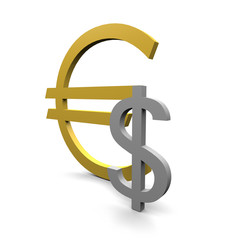 euro dollar symbol 
