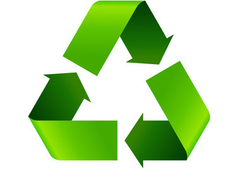 Symbole du recyclage - obrazy, fototapety, plakaty