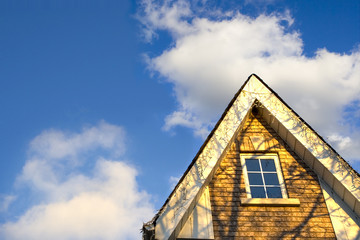 sunset in the town 14