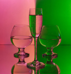 wine glasses