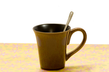 Large Isolated Coffee Cup