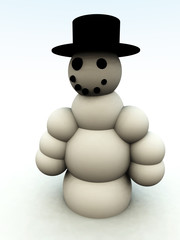 Happy Snowman 1