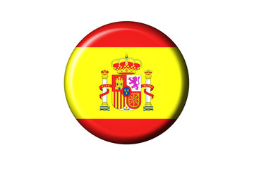 Spanien Wappen Knopf