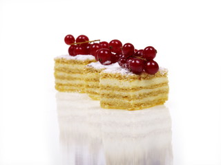 bisquit frucht creme schnitte