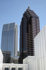 Naklejka premium City buildings, from Atlanta