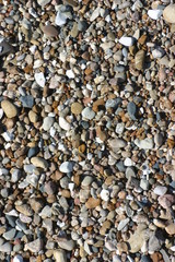Kies am Strand