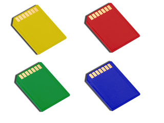 SD type memory cards