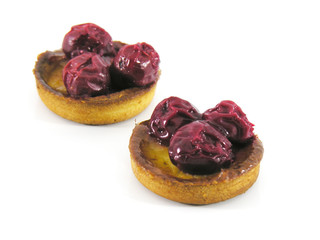 Mini tartelettes aux cerises