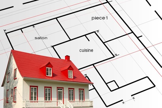 plan et maison