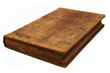 Isolated Antique Book