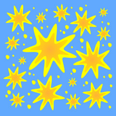 ornate stars background