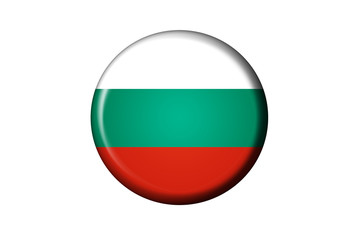 Bulgarien Flaggen Knopf