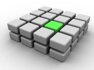 Obraz premium box. 3d