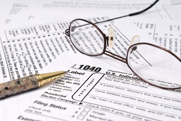 IRS 1040 Income Tax Forms