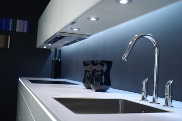 Modern kitchen sink