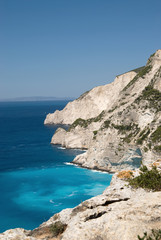 Coastline of Zakynthos, Greece