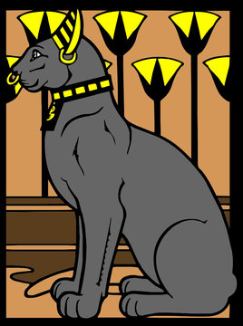 &Auml;gyptische Illustration - Vector