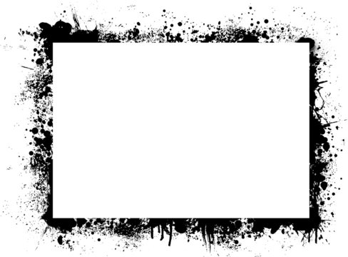 inky border