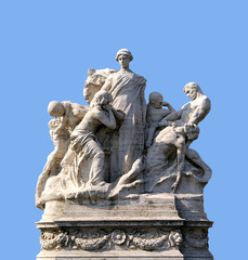 Obraz premium statue in Roma