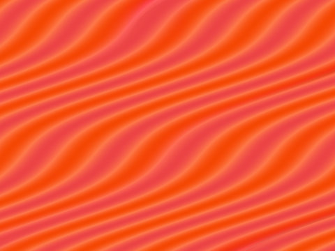 red wavy curves, abstract background