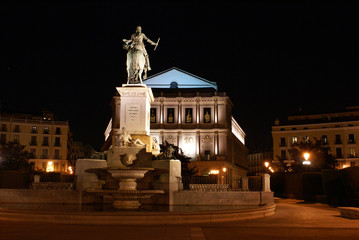 Naklejka premium Plaza de Oriente