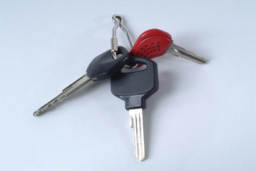 trousseau de cles moto