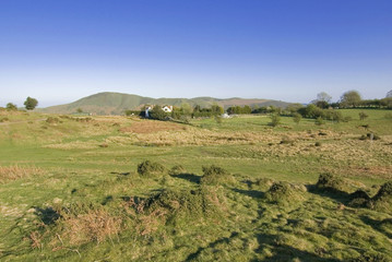 Naklejka premium long mynd shropshire anglia uk