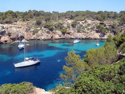 Bucht auf Mallorca