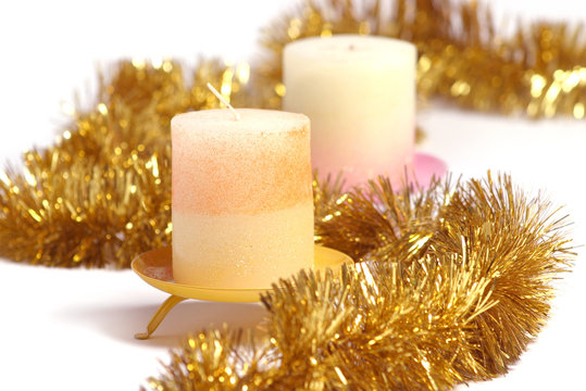 Velas de navidad