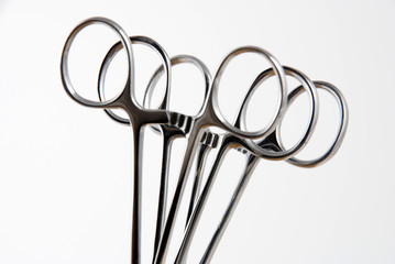Stock pictures of hemostats 