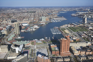 Fototapeta na wymiar Baltimore Harbor.