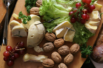 Käseplatte, Käse, 