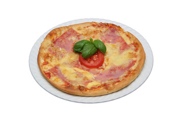 Pizza Prosciutto, Pizza mit Schinken