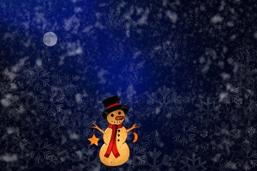 Fototapeta premium schneemann