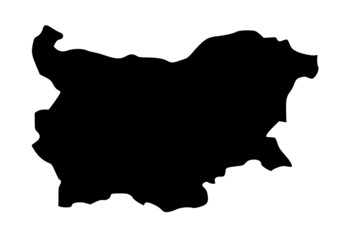 vector map of bulgaria