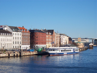 Fototapeta na wymiar Copenhagen's houses