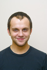 Fototapeta premium young man smile